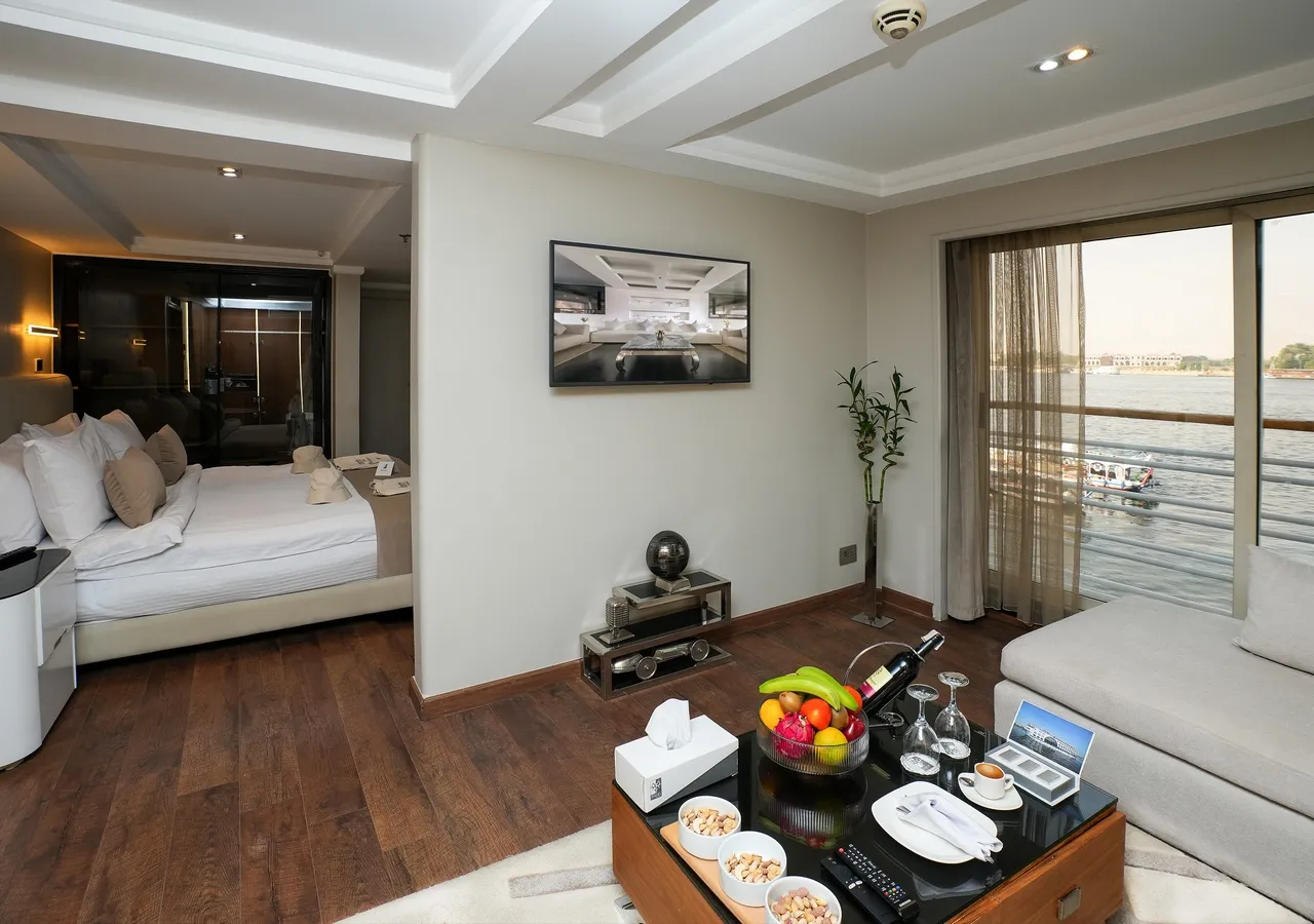 Cabin aboard the Farah Nile Cruise Nile cruise